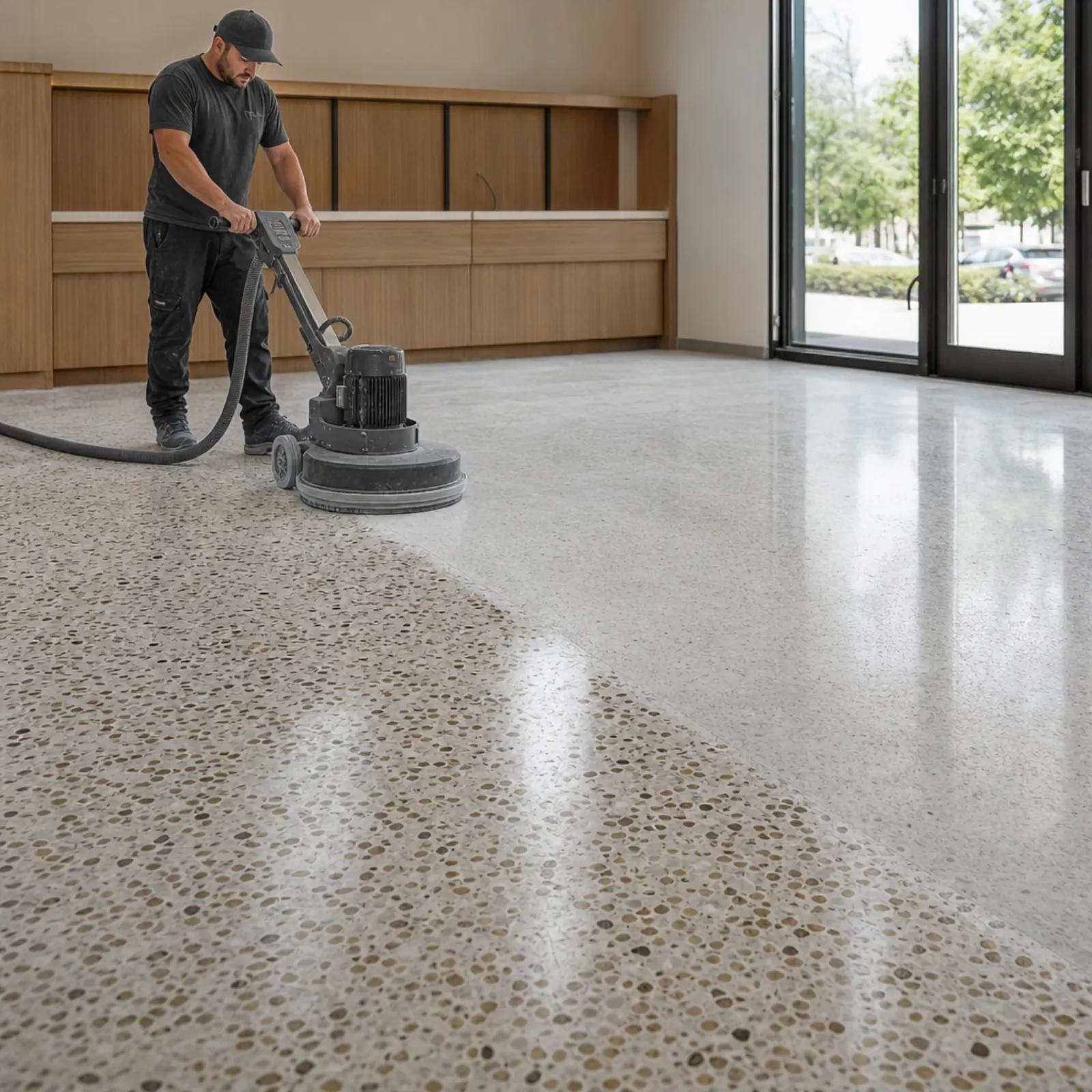 Terrazzo Restoration in St. Petersburg, FL